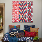 Tashkent Zig Zag Medium Ikat Tapestry - 32179601375278