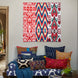 Tashkent Zig Zag Medium Ikat Tapestry