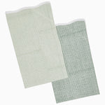 Nandi Light Sage & Dark Sage Tea Towels by John Robshaw