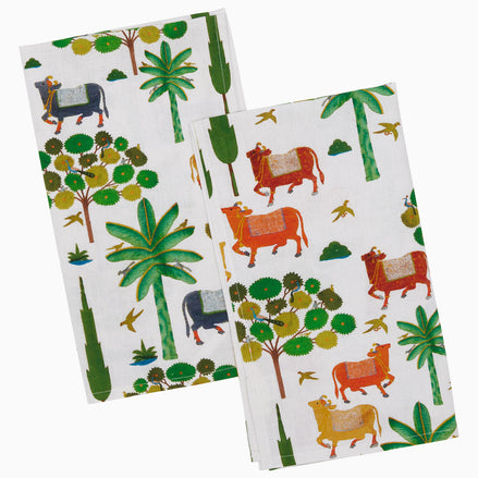 Rashi Tea Towels (Set of 2) by John Robshaw