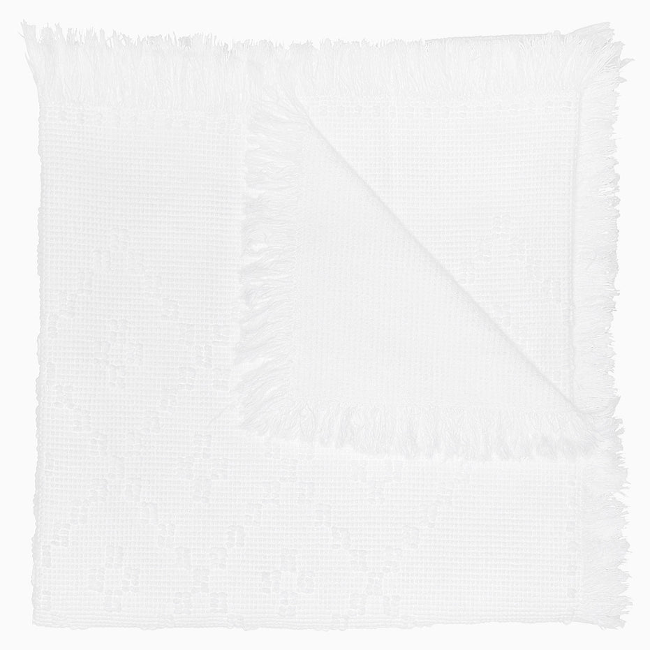 Tej White Throw