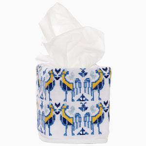 Usha Indigo Tissue Box Cover