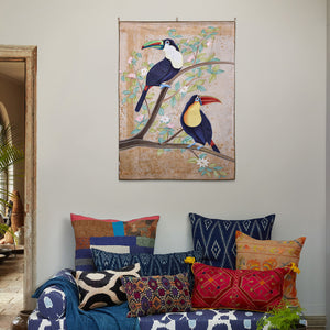 Two Toucans Tapestry