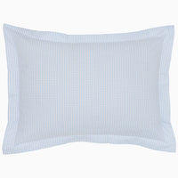 Cinde Light Indigo Organic Sham - High Quality Image of 