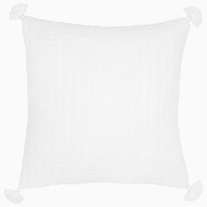 Velvet White Decorative Pillow