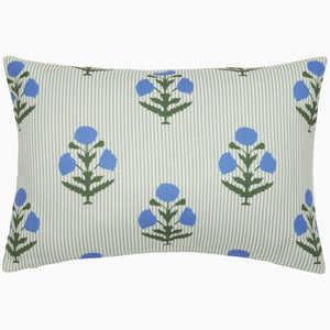 Lucy Moss Outdoor Kidney Pillow