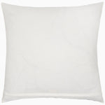 The Kia Sage Euro by John Robshaw is a plain white square pillow featuring a smooth cotton linen cover. - 31272478736430