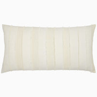 Fringed White Bolster - High Quality Image of 