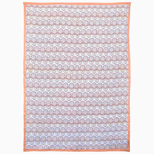 Subtle And Soft Suzani Blanket