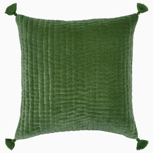 Velvet Moss Decorative Pillow