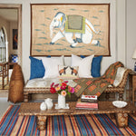 Elephant Running Tapestry - 30720449478702