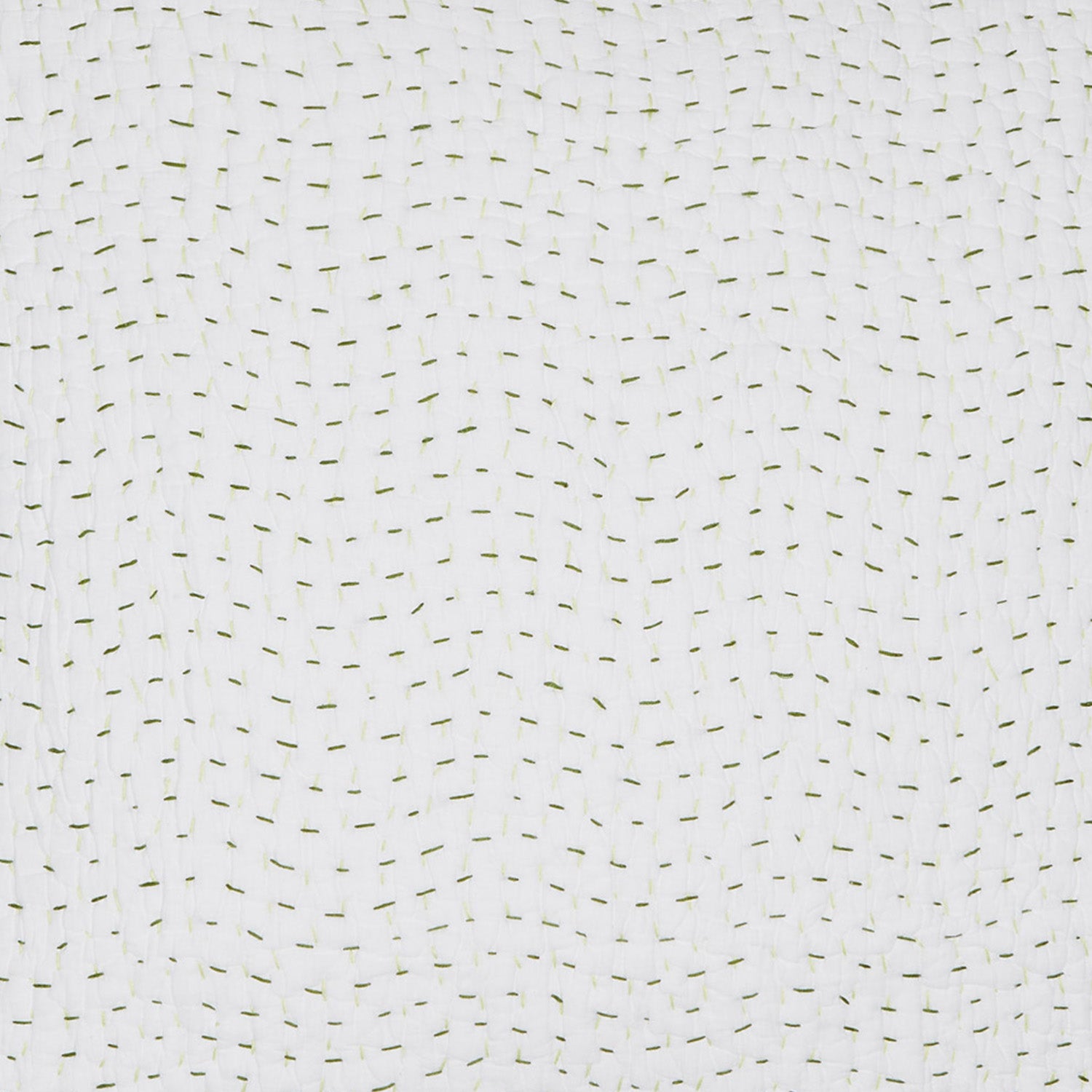 Organic Hand Stitched Moss Quilt