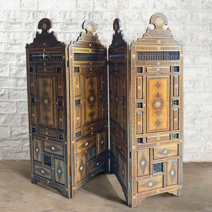 Syrian Moroccan Folding Screen