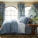 Cinde Indigo Organic Bed Skirt