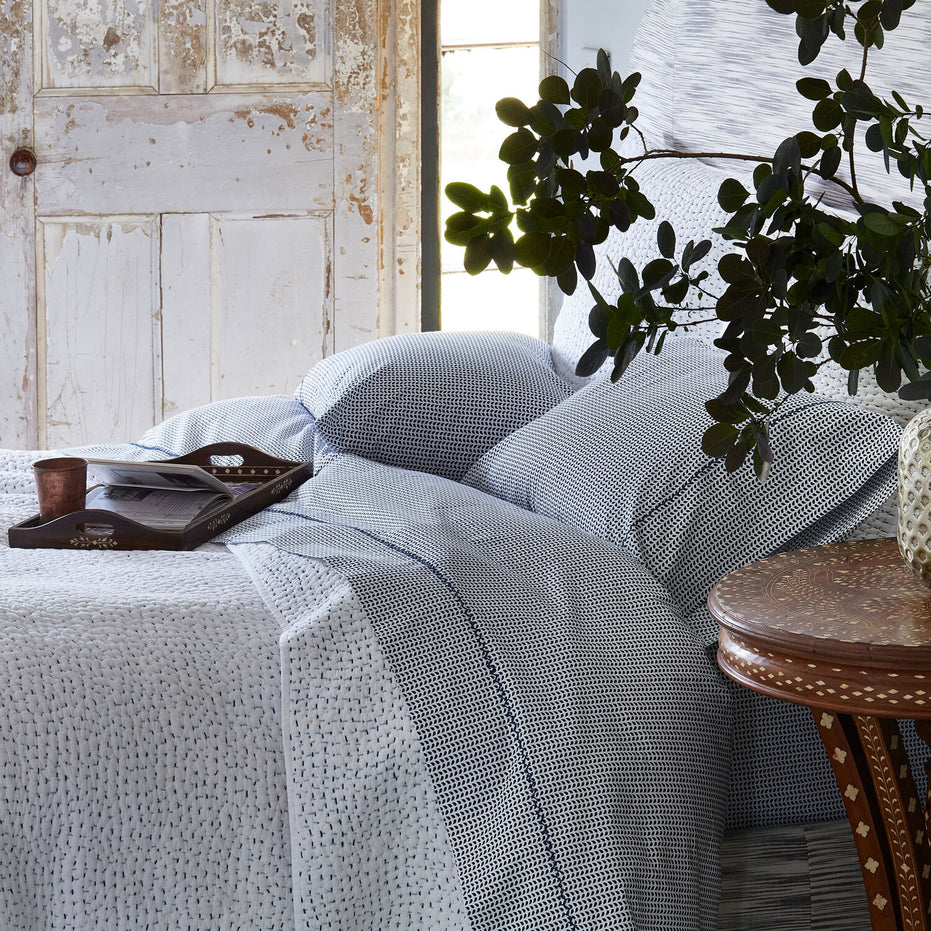 Cinde Indigo Organic Sheet Set