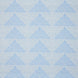 A Farzu Light Azure Performance Fabric with triangles, perfect for indoor and outdoor use, by John Robshaw.