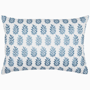 Jivan Light Indigo Kidney Pillow by John Robshaw