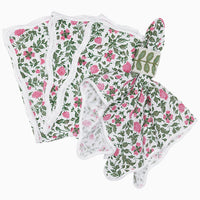 Ishita Azalea Napkins (Set of 4) - High Quality Image of 