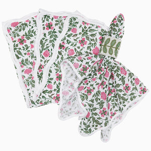 Ishita Azalea Napkins (Set of 4)