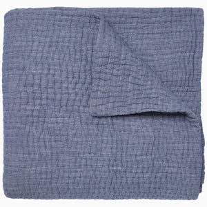 Vivada Indigo Woven Quilt