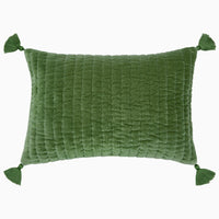 Velvet Moss Decorative Pillow - High Quality Image of 