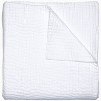 Vivada White Woven Quilt - High Quality Image of 