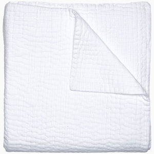 Vivada White Woven Quilt