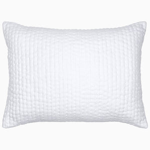 Vivada White Woven Sham