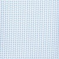 Cinde Light Indigo Organic Bedding Swatch - High Quality Image of 