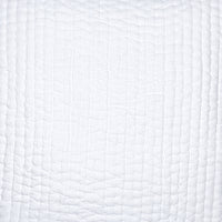 Vivada White Woven Quilt Swatch - High Quality Image of 
