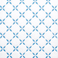 Layla Azure Quilt Swatch - High Quality Image of 