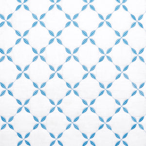 Layla Azure Quilt Swatch