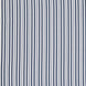 A blue and white John Robshaw Gent Stripe Azure Performance Fabric.