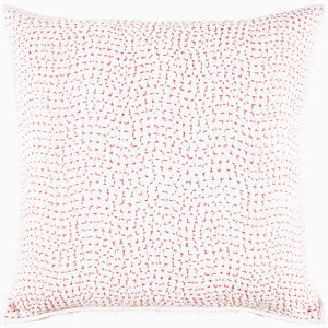 Organic Hand Stitched Lotus Sham