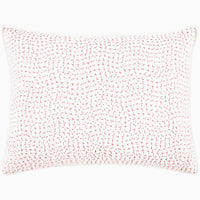 Organic Hand Stitched Lotus Sham - High Quality Image of 