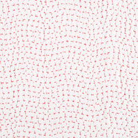 Organic Hand Stitched Lotus Quilt Swatch - High Quality Image of 