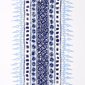 Algiers Indigo Wallpaper