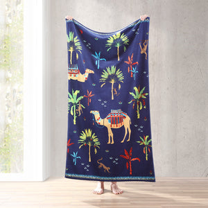 Dhule Indigo Beach Towel