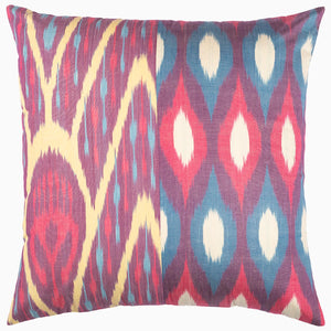 Octagon Diamond Ikat Pillow 2