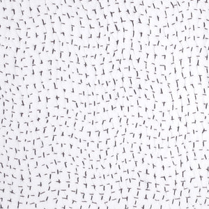 Organic Hand Stitched Gray Quilt Swatch