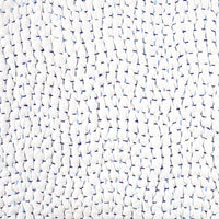 Organic Hand Stitched Light Indigo Quilt Swatch - High Quality Image of 