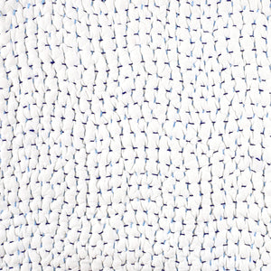 Organic Hand Stitched Light Indigo Quilt Swatch