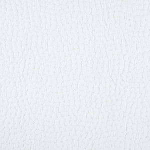 Organic Hand Stitched White Quilt Swatch