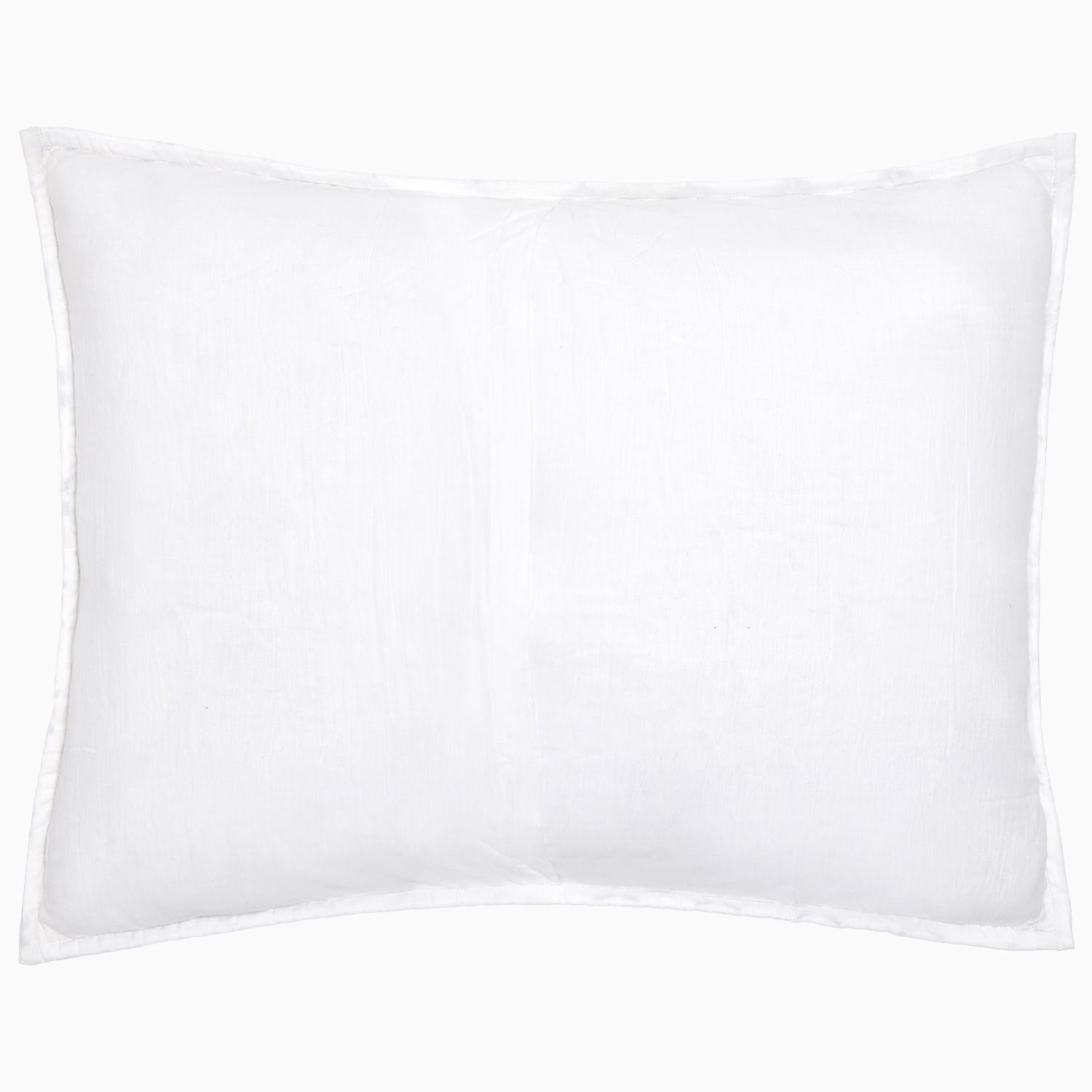 A Layla Azure Quilt pillow on a white background by John Robshaw.