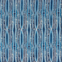 Vega Turquoise Fabric - High Quality Image of 