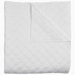 A Layla White Quilt by John Robshaw.