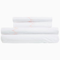 Stitched Blush Organic Sheets - High Quality Image of 