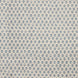 A John Robshaw Bindi Slate Fabric with a blue and white floral pattern.
