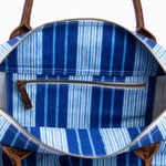 A Vintage Stripe Duffle Bag made by John Robshaw. - 30253964558382