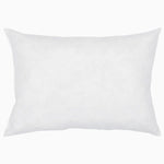 A hypo-allergenic John Robshaw white pillow.
